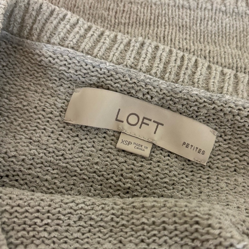 LOFT Crochet‎ Sleeve Sweater - Picture 6 of 7